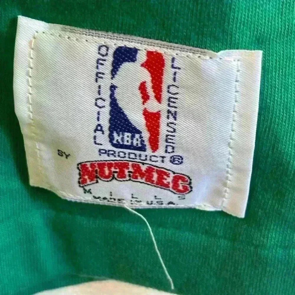 Vintage Nutmeg Hills Boston Celtics  tshirt 1988.  Sz L - Picture 6 of 8